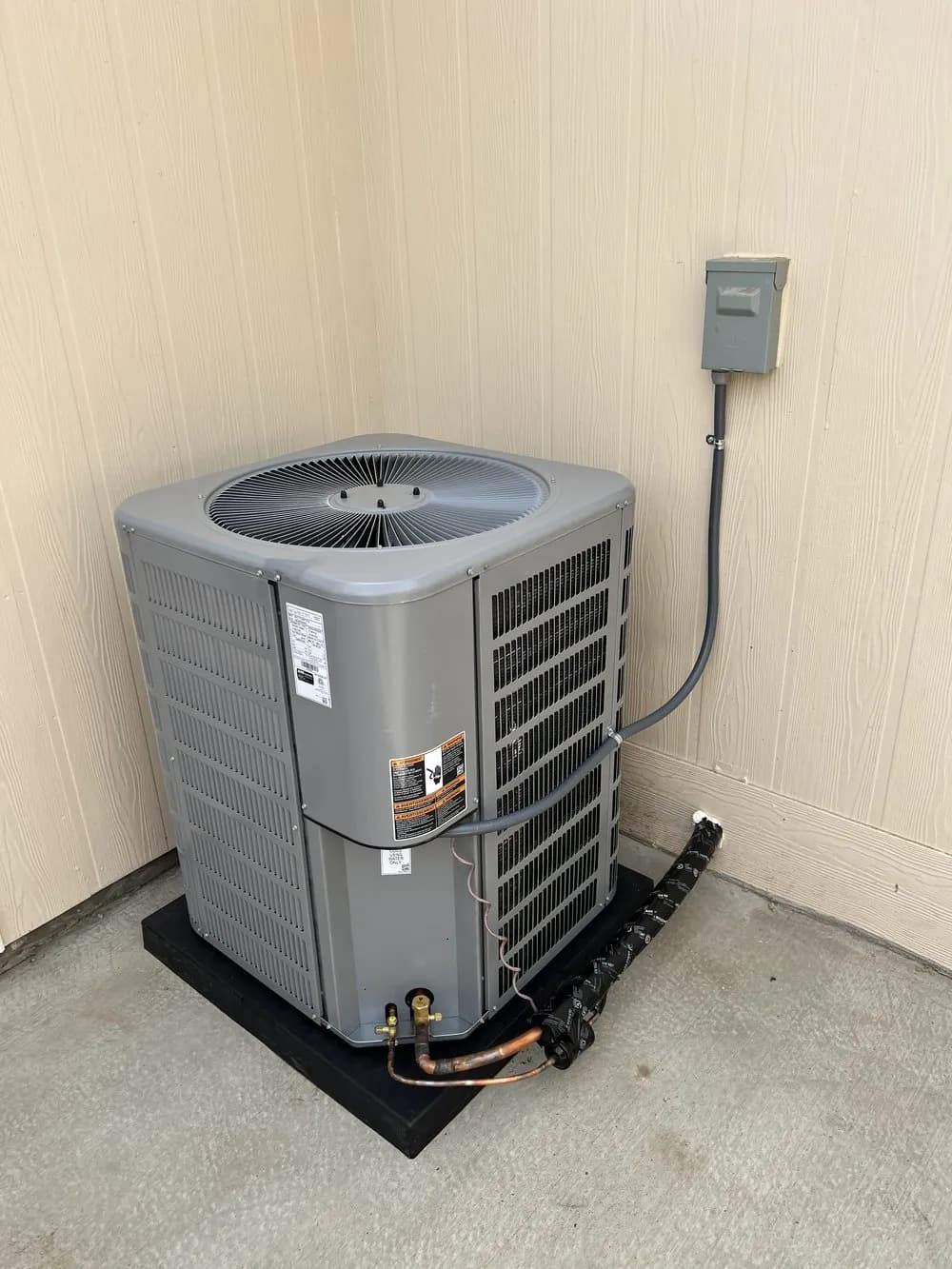 Central AC Condenser